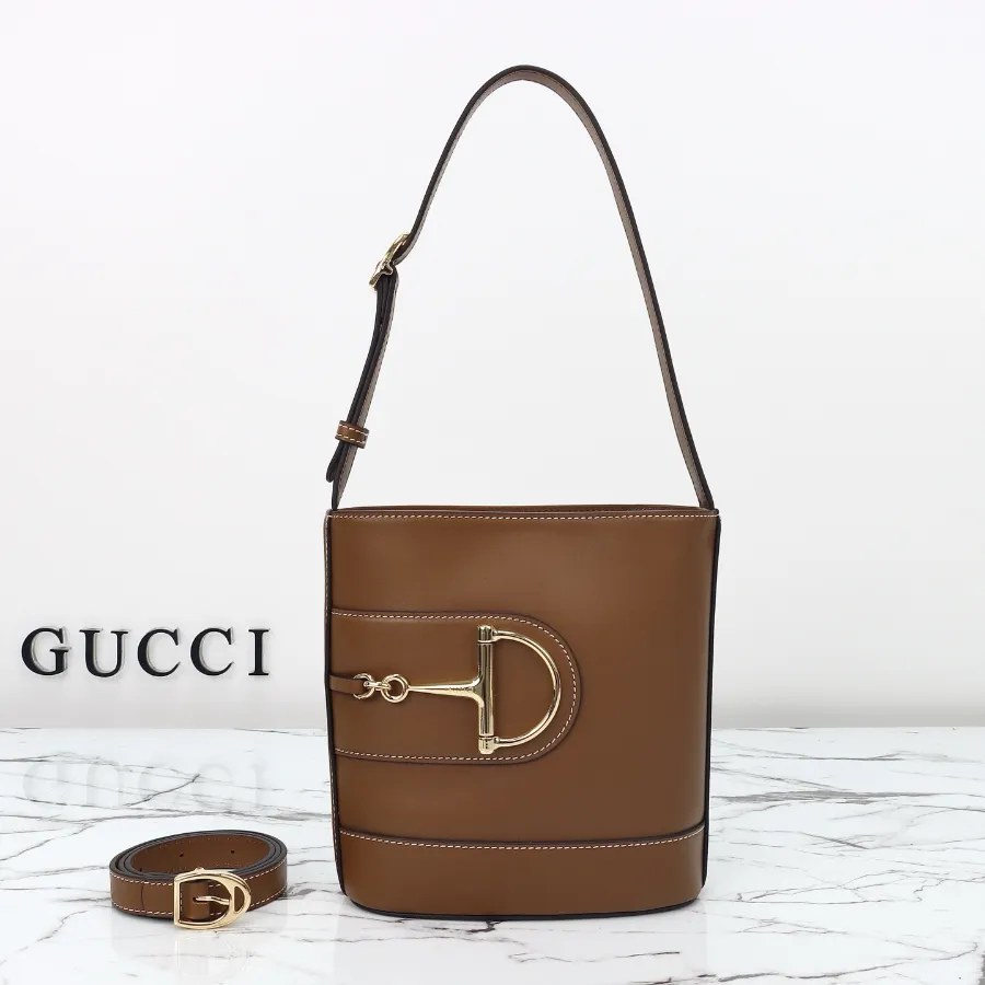 GUCCI 73 스몰 버킷백 27.5cm 브라운 #833665 .JPG