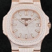 Patek Philippe 파텍필립 Nautilus Glod all Diamond 노틸러스 골드 올다이아 오토메틱 워치 40mm