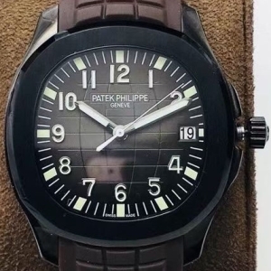 PATEK PHILIPPE Aquanaut SS/Black Dial Ref. 5167A-001 파텍필립 아쿠아넛 블랙 다이얼 우레탄러버 스트랩