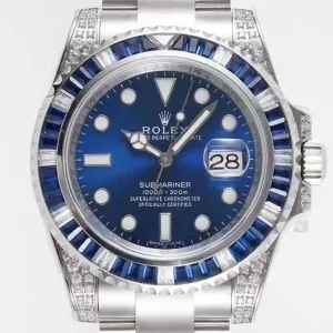ROLEX Submariner Date BLUE 로렉스 서브마리너 데이트 다이아 블루 904L 스틸