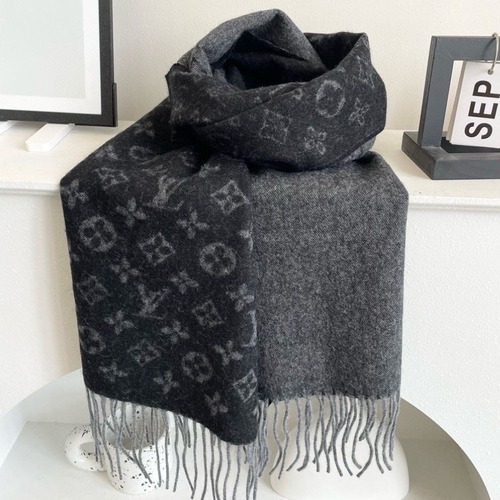 Louis 루이비통 Vuitton 남성 모노그램 울 머플러