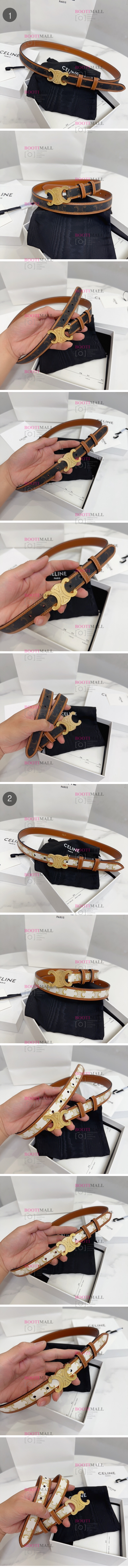 셀린느 LADY 2.5cm 벨트 2023