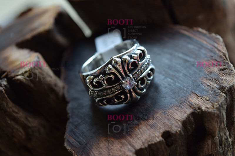 플로랄 크로스 쥬얼반지(正品구성품포함) 크롬하츠st