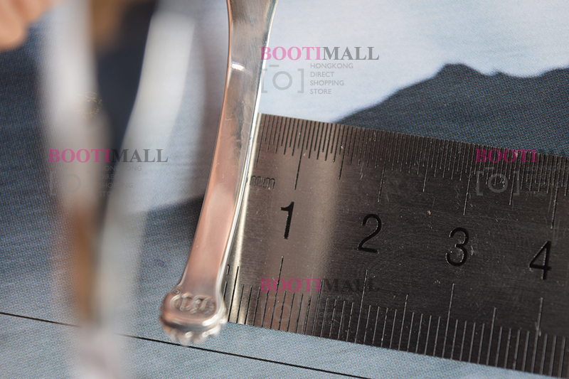 Scroll Label Bangle(正品구성품포함) HEARTS 오리지날 CHROME