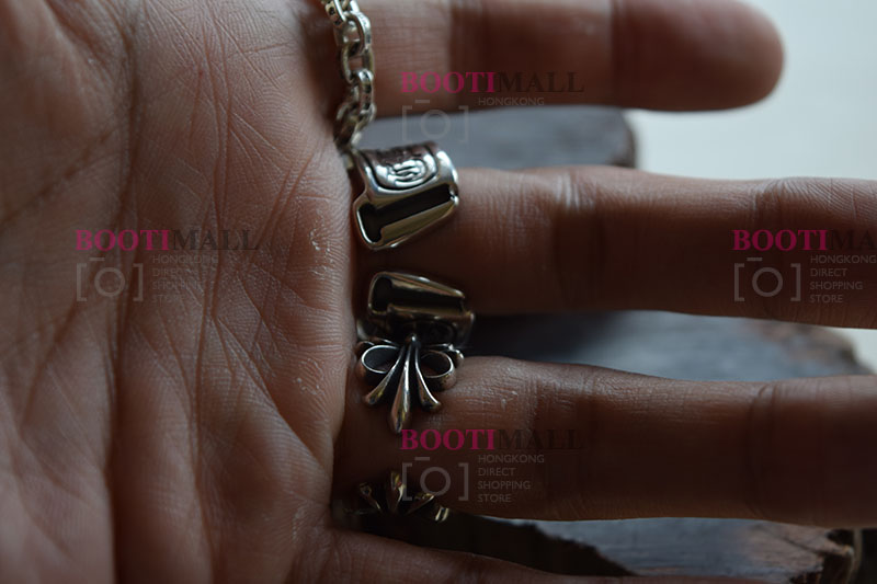 925 크롬하츠st 스크롤라벨링 HEARTS