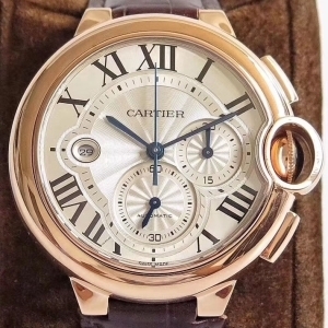 Cartier W6920078 Ballon Bleu 44mm 까르띠에 발롱블루 W6920078 로즈골드