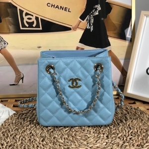 Chanel 샤넬 미니 버킷백 16cm (2색)