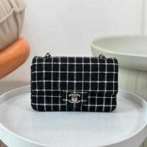 Chanel 샤넬 트위드 클래식 미니 플랩백 20cm (2색)