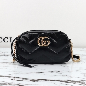 Gucci 구찌 2024 GG 마몽 스몰 숄더백 24cm (6월)