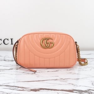Gucci 구찌 2024 GG 마몽 스몰 숄더백 24cm (1월)