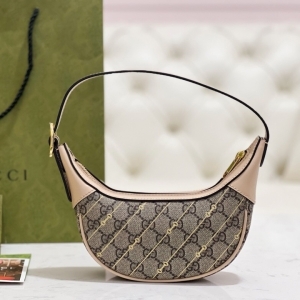 Gucci 구찌 2023 오디피아 홀스빗 프린트 미니백 20cm (12월)