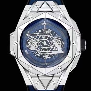 HUBLOT BIG BANG SANG BLEU II KING GOLD TITANIUM 위블로 빅뱅 상블루 II 킹 골드 티타늄