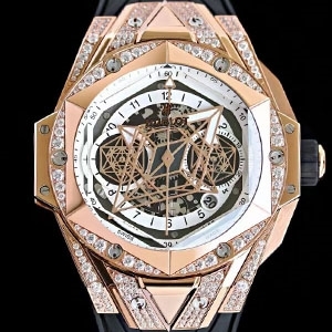 HUBLOT BIG BANG SANG BLEU II GOLD DIA TITANIUM 위블로 빅뱅 상블루 II 골드 다이아 티타늄