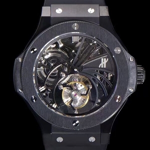 HUBLOT BIGBANG TOURBILLON SKELETON WATCH 위블로 빅뱅 투어빌론 스켈레톤 44mm
