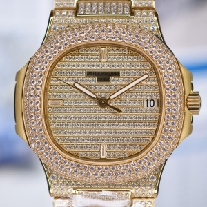 Patek Philippe Nautilis 40y Special Edition ALL Diamond - 파텍필립 노틸러스 40주년기념 올다이아 브레이슬릿 