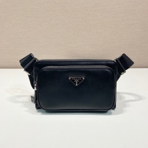 Prada 프라다 2023 사피아노 벨트백 21cm (2색) 2VH156