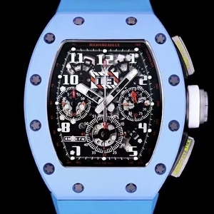 Richard Mille 리차드 밀 Skeletonzed Chronograph Automatic 스켈레톤즈 크로노그래프 RM 011-FM 50*40mm