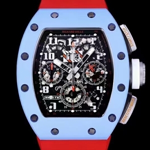 Richard Mille 리차드 밀 Skeletonzed Chronograph Automatic 스켈레톤즈 크로노그래프 RM 011-FM 50*40mm