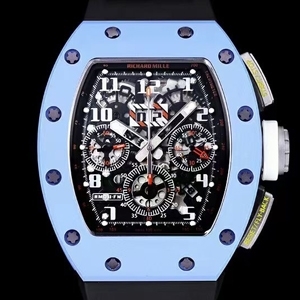Richard Mille 리차드 밀 Skeletonzed Chronograph Automatic 스켈레톤즈 크로노그래프 RM 011-FM 50*40mm