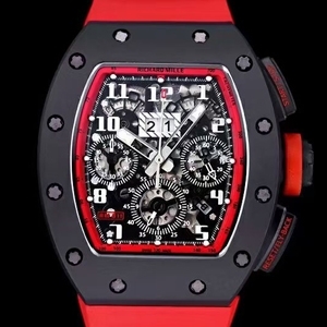 Richard Mille 리차드 밀 Skeletonzed Chronograph Automatic 스켈레톤즈 크로노그래프 RM 011-FM 50*40mm