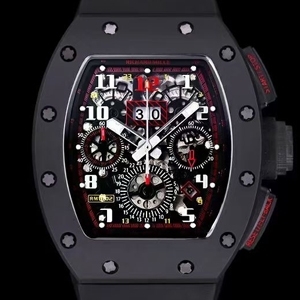 Richard Mille 리차드 밀 Skeletonzed Chronograph Automatic 스켈레톤즈 크로노그래프 RM 011-FM 50*40mm