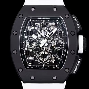 Richard Mille 리차드 밀 Skeletonzed Chronograph Automatic 스켈레톤즈 크로노그래프 RM 011-FM 50*40mm