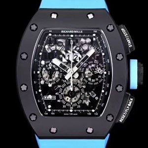 Richard Mille 리차드 밀 Skeletonzed Chronograph Automatic 스켈레톤즈 크로노그래프 RM 011-FM 50*40mm