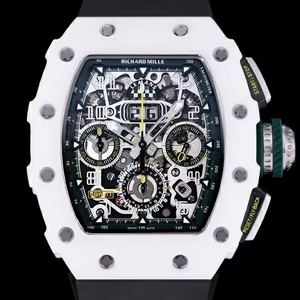 Richard Mille 리차드 밀 Skeletonzed Chronograph Automatic 스켈레톤즈 크로노그래프 RM 011-FM 50*40mm