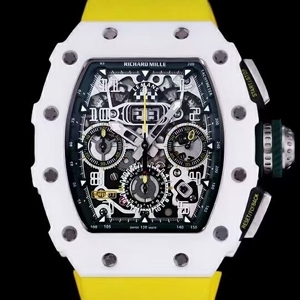 Richard Mille 리차드 밀 Skeletonzed Chronograph Automatic 스켈레톤즈 크로노그래프 RM 011-FM 50*40mm