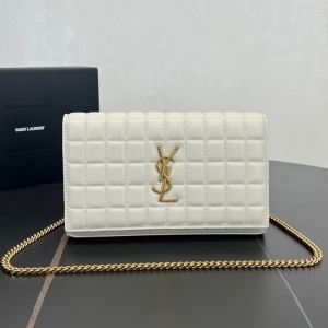 Saint Laurent 생로랑 2023 카산드라 마틀라세 숄더백 23cm (3색)