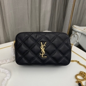 Saint Laurent 생로랑 2023 베키 퀼팅 숄더백 19cm 608941