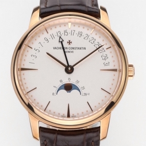 Vacheron constantin 바쉐론 콘스탄틴 PATRIMONY MOON PHASE AND RETROGRADE DATING 패트리모니 문 페이즈 및 레트로그레이드 데이트 4010U 42.5mm