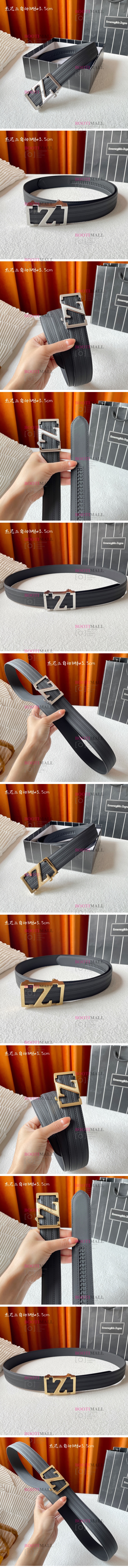 2023 벨트 (금장,은장) 3.5cm Zegna