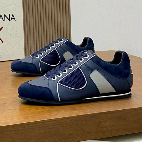 Dolce & Gabbana 돌체앤가바나 DG 쿠션 송아지가죽 스니커즈