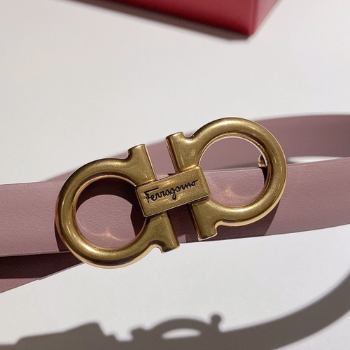 Salvatore Ferragamo 살바토레 페라가모 간치니 소가죽 슬림 벨트