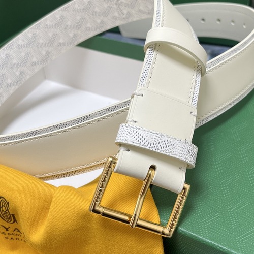 Goyard 고야드 소가죽 캔버스 리버서블 벨트