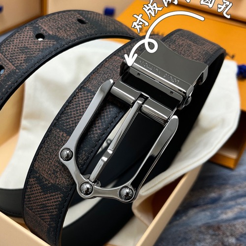 Louis Vuitton 루이비통 루이 비통 남성 M4430 가죽 벨트