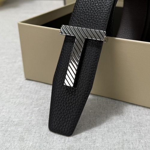 Tom Ford 톰포드 톰 포드 더블페이스 소가죽 T 버클 벨트