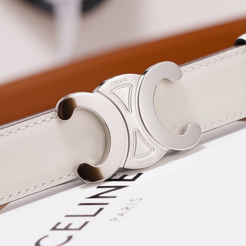 CELINE 셀린느 트리옴프 25mm 여성 소가죽 벨트