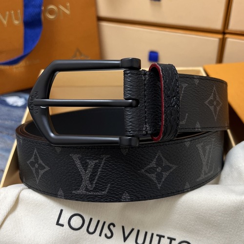 LOUIS VUITTON 루이비통 루이 비통 남성 모노그램 가죽 벨트