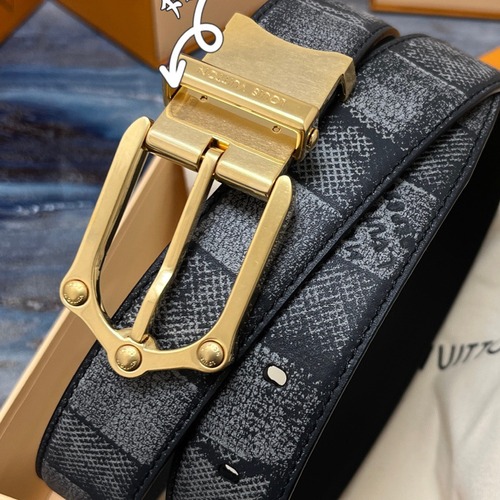 Louis Vuitton 루이비통 루이 비통 남성 M4430 가죽 벨트