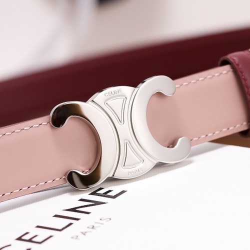 CELINE 셀린느 트리옴프 25mm 여성 소가죽 벨트