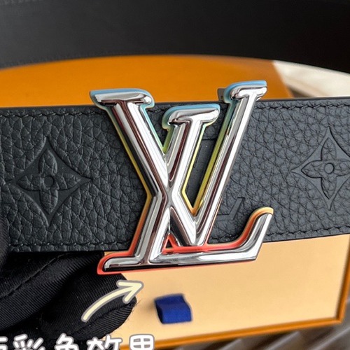 Louis Vuitton 루이비통 루이 비통 모노그램 레인보우 버클 소가죽 벨트
