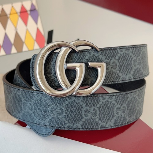 Gucci 구찌 GG 마몬트 리버서블 더블 G 벨트