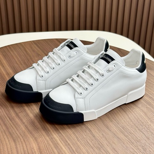 Dolce & Gabbana 돌체앤가바나 Portofino 소가죽 스니커즈