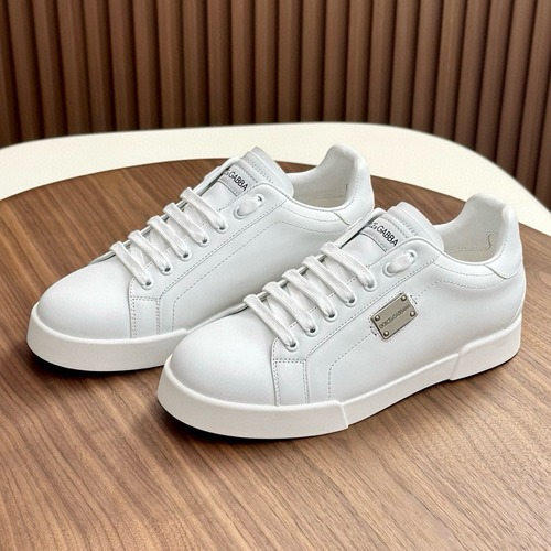 Dolce & Gabbana 돌체앤가바나 Portofino 소가죽 스니커즈