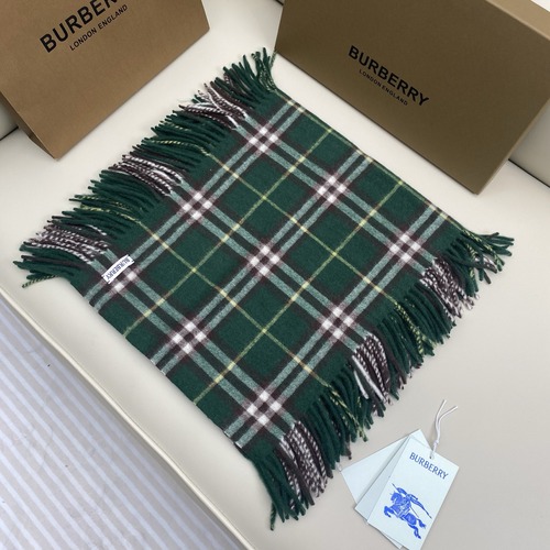 BURBERRY 버버리 체크 머플러 그린