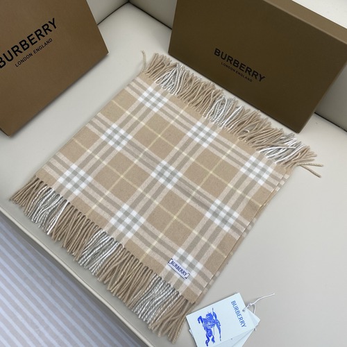 BURBERRY 버버리 체크 패턴 양모 머플러