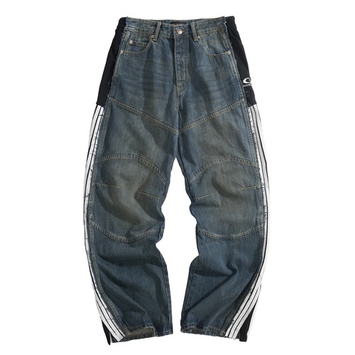 BALENCIAGA 발렌시아가 FW2025 컷업 데님 팬츠