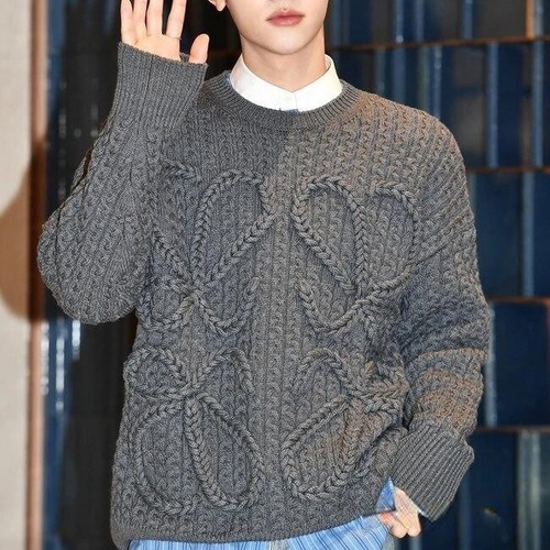 LOEWE 로에베 2025FW 케이블 니트 스웨터